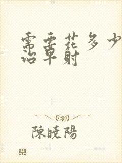 需要花多少费用治早射