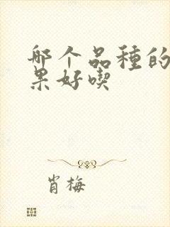 哪个品种的牛油果好吃