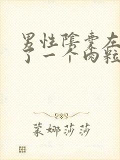 男性阴囊左边长了一个肉粒