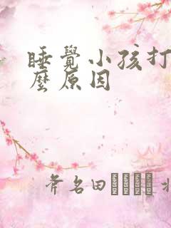 睡觉小孩打鼾什么原因