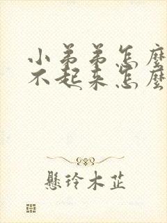 小弟弟怎么也勃不起来怎么办