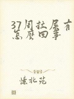 37周拉屎有血怎么回事