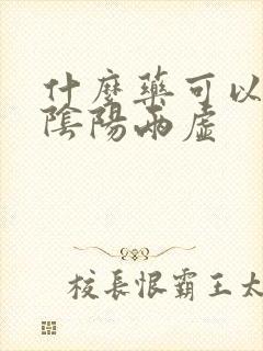 什么药可以补肾阴阳两虚