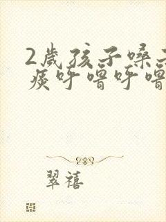 2岁孩子嗓子有痰呼噜呼噜的怎么办