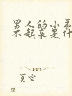 男人的小弟弟硬不起来是什么原因/