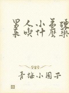 男人小弟硬不起来吃什么药