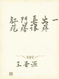 肛门长出一个肉疙瘩很疼