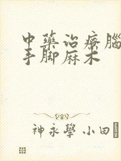 中药治疗脑埂塞手脚麻木