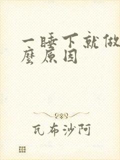 一睡下就做梦什么原因