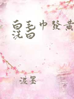 白毛巾发黄怎样洗白