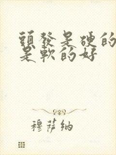 头发是硬的好还是软的好