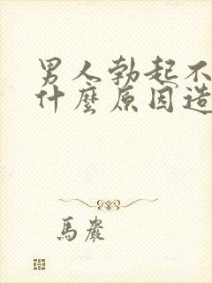 男人勃起不坚是什么原因造成的