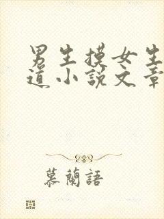 男生摸女生的阴道小说文章