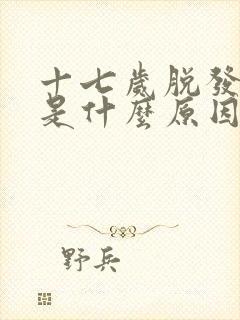 十七岁脱发严重是什么原因引起的