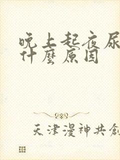 晚上起夜尿多,什么原因