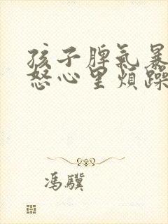 孩子脾气暴躁易怒心里烦躁