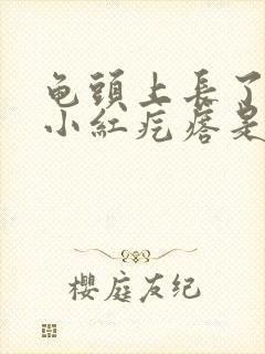 龟头上长了几个小红疙瘩是怎么回事