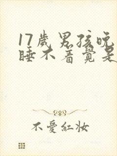 17岁男孩晚上睡不着觉是什么原因