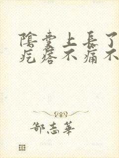 阴囊上长了一个疙瘩不痛不痒