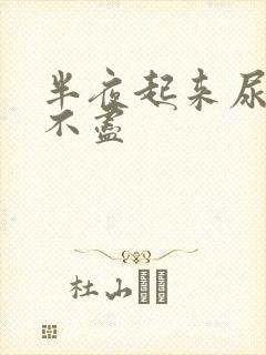 半夜起来尿频尿不尽