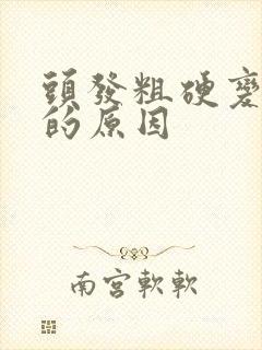 头发粗硬变细软的原因