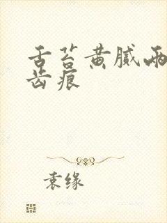 舌苔黄腻两侧有齿痕