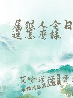 属猴人今日偏财运怎么样