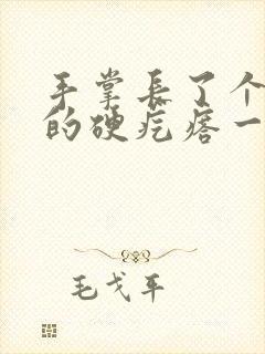 手掌长了个凸起的硬疙瘩一按就疼