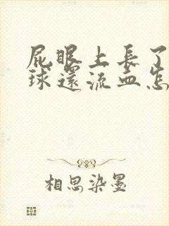 屁眼上长了个肉球还流血怎么办