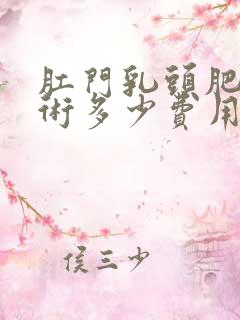 肛门乳头肥大手术多少费用