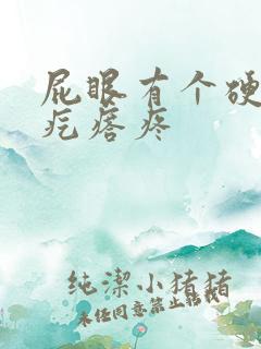 屁眼有个硬硬的疙瘩疼