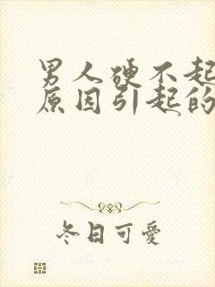 男人硬不起什么原因引起的怎么治