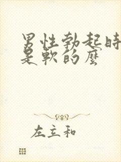 男性勃起时龟头是软的么