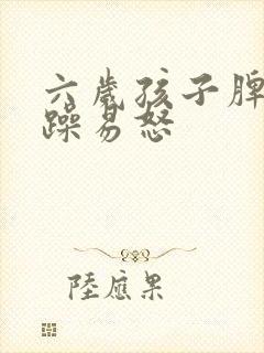 六岁孩子脾气暴躁易怒