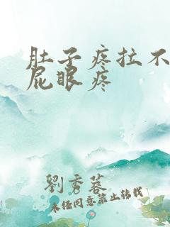 肚子疼拉不出屎屁眼疼