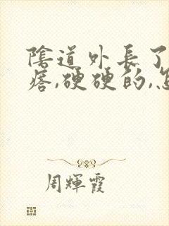 阴道外长了个疙瘩,硬硬的,怎么回事