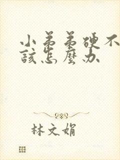 小弟弟硬不起来该怎么办