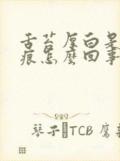 舌苔厚白是有齿痕怎么回事