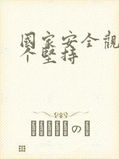 国家安全观10个坚持