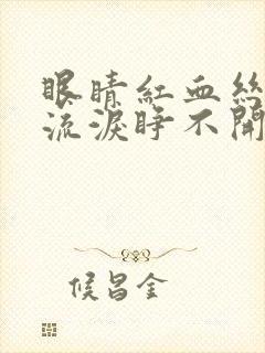 眼睛红血丝畏光流泪睁不开眼