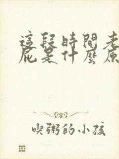 这段时间老爱放屁是什么原因