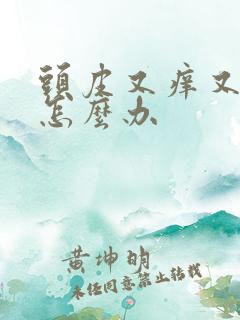 头皮又痒又掉发怎么办