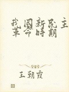 我国新民主主义革命时期