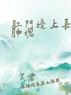 肛门边上长了个肿块