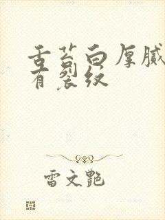 舌苔白厚腻中间有裂纹