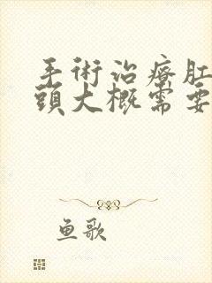 手术治疗肛门乳头大概需要多少钱