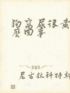 狗窝尿很黄是怎么回事