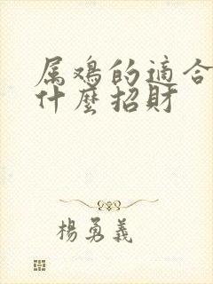 属鸡的适合佩戴什么招财