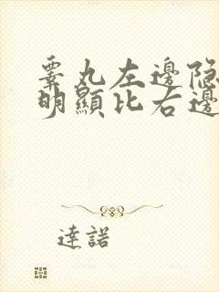 睾丸左边隐痛 明显比右边大是怎么回事