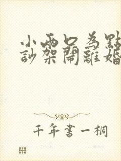 小两口为点小事吵架闹离婚怎么挽回